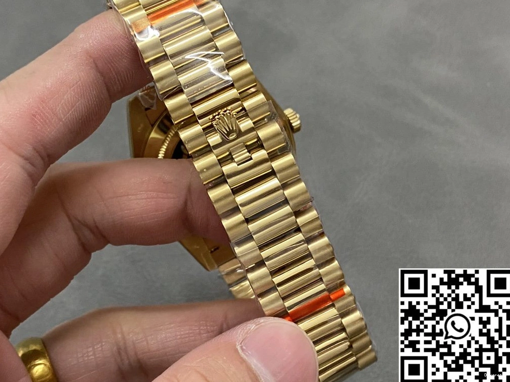 Date SmoothTexture Diamond 983 Steel Gold Hourmarker Factory Day M228238-0005 Dial Tungsten Rolex v5 QF 0715
